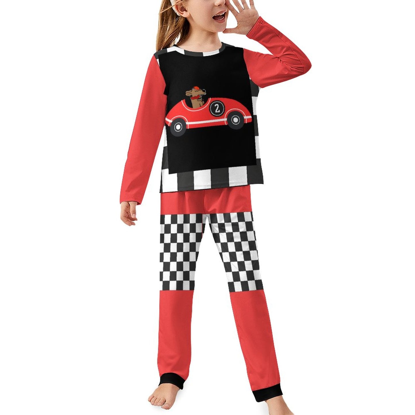 Girls Speed Racer Jammies