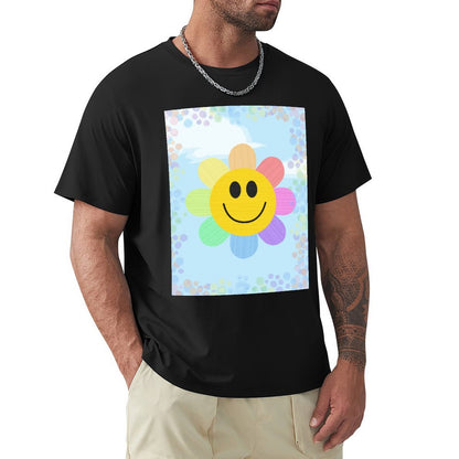 Flower Power Short Sleeve Tshirt Men