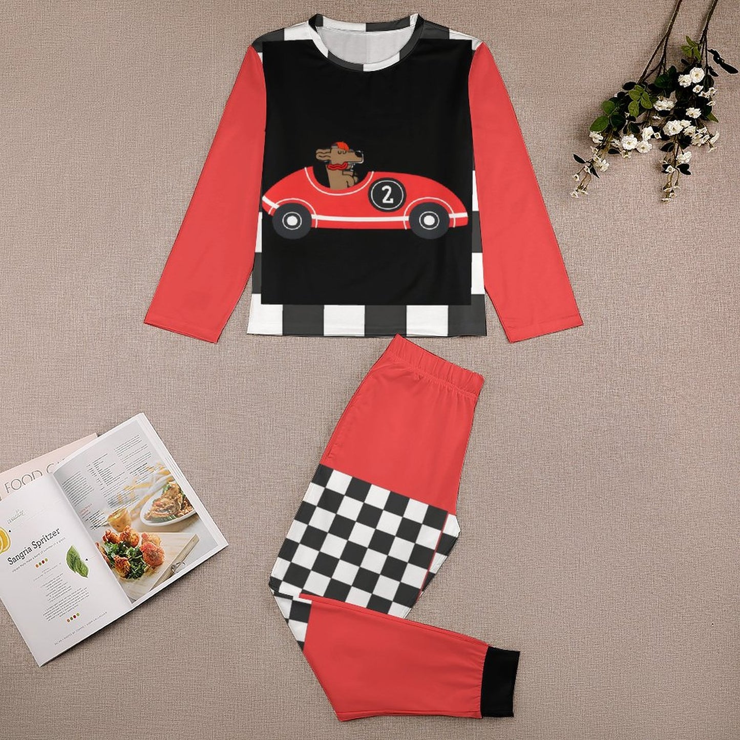 Girls Speed Racer Jammies