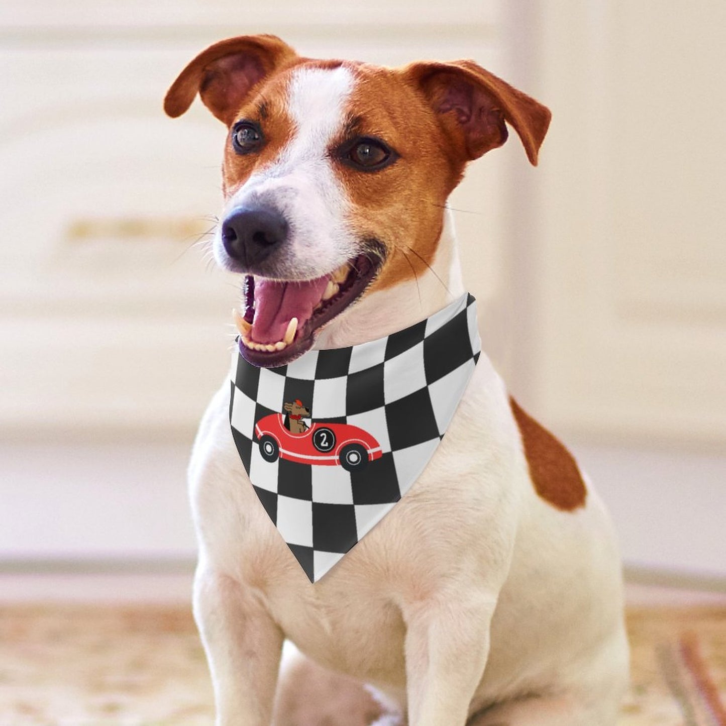 Dog Speed Racer Scarf