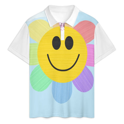 Flower Power Polo Shirt.