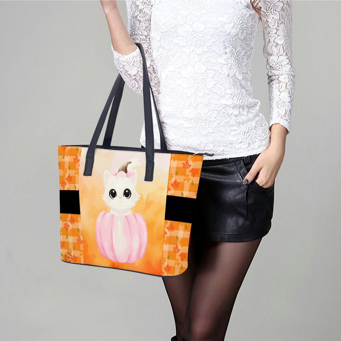 Pumpkitty Tote Bag