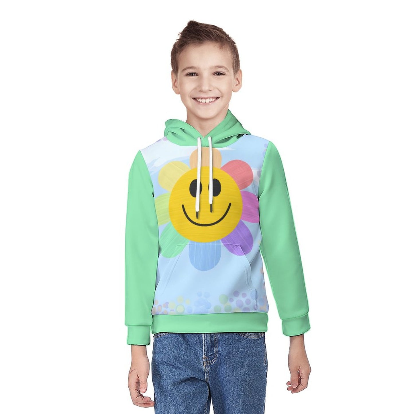 Flower Power Children's All-Over printing Hoodie