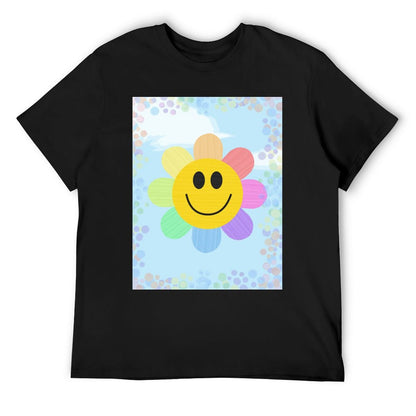 Flower Power Short Sleeve Tshirt Men