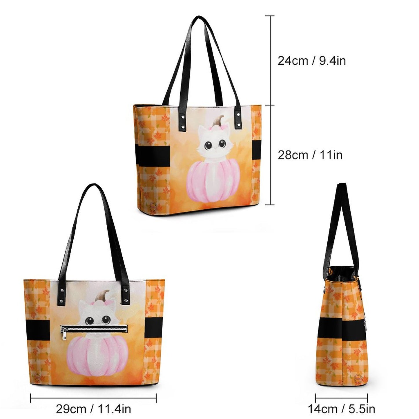 Pumpkitty Tote Bag