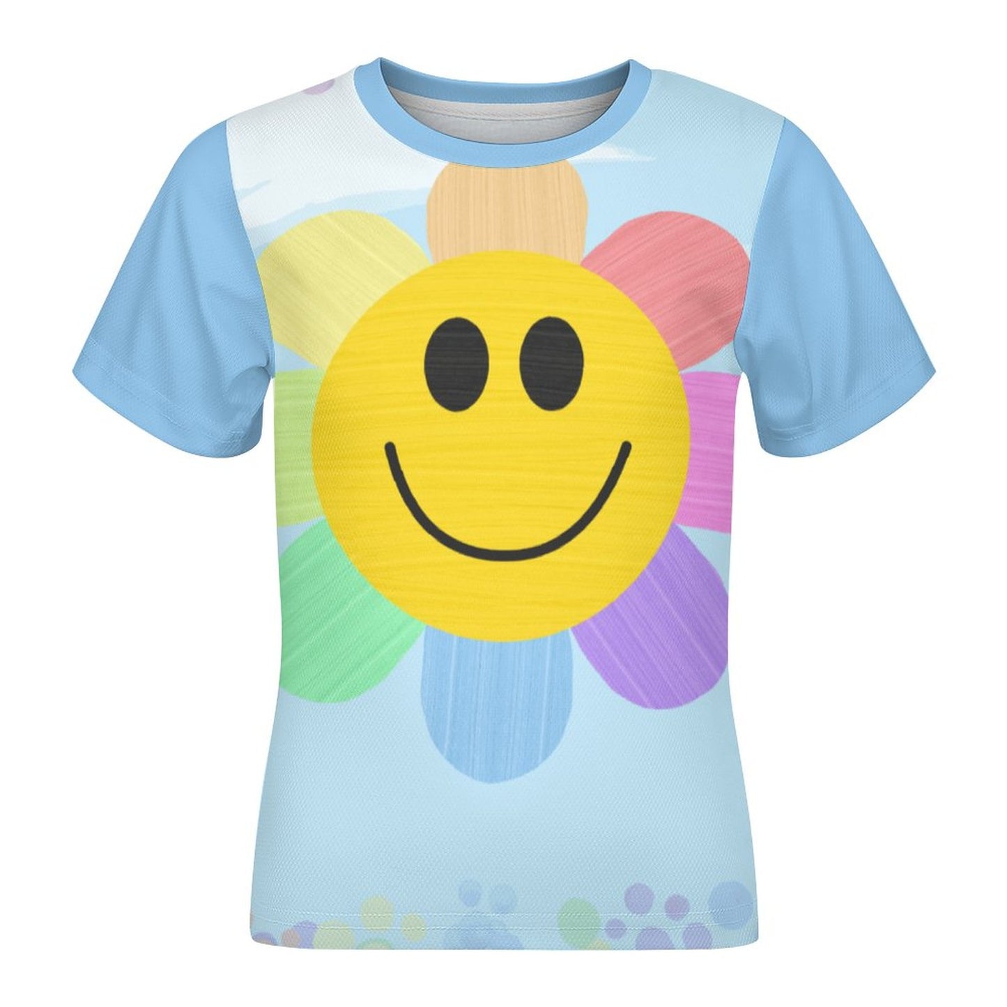 Flower Power Short Sleeve Kid's T-Shirt