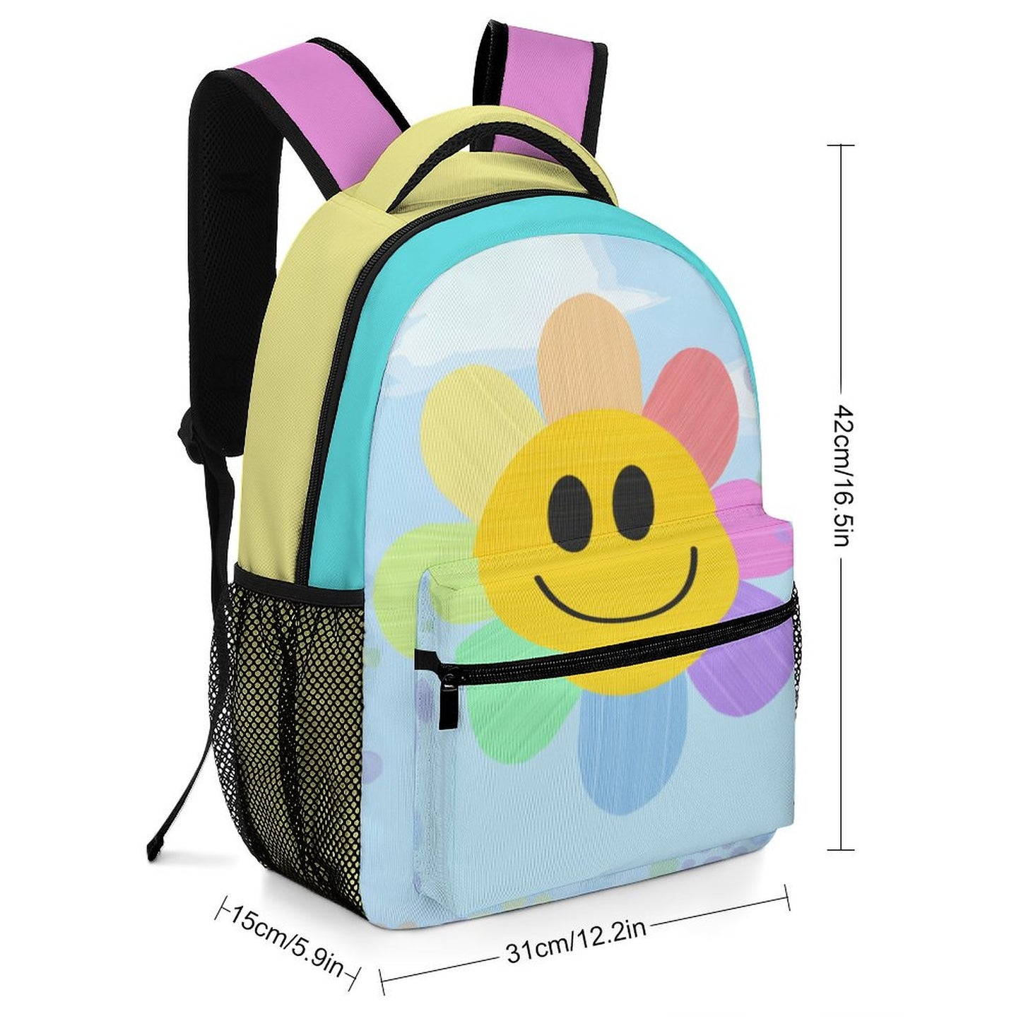 Flower Power Children's School Backpack