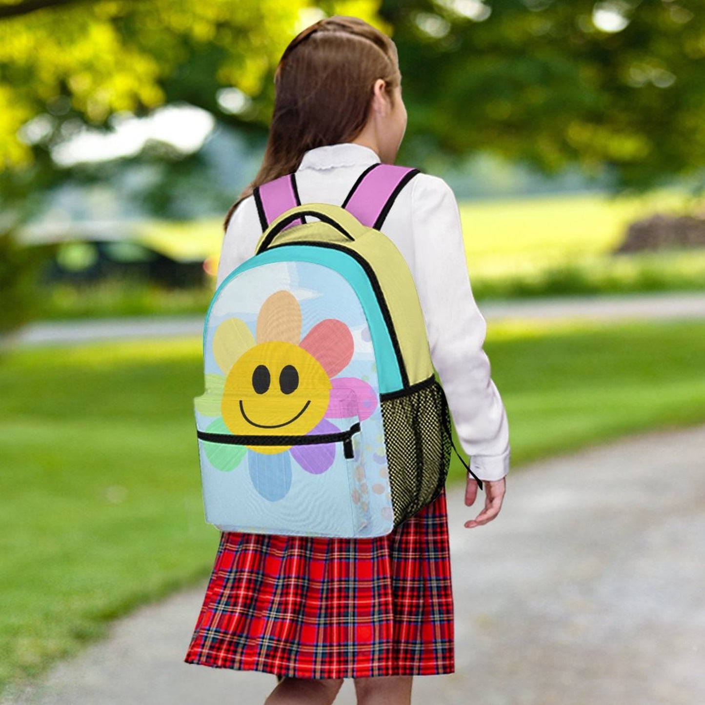 Flower Power Children's School Backpack