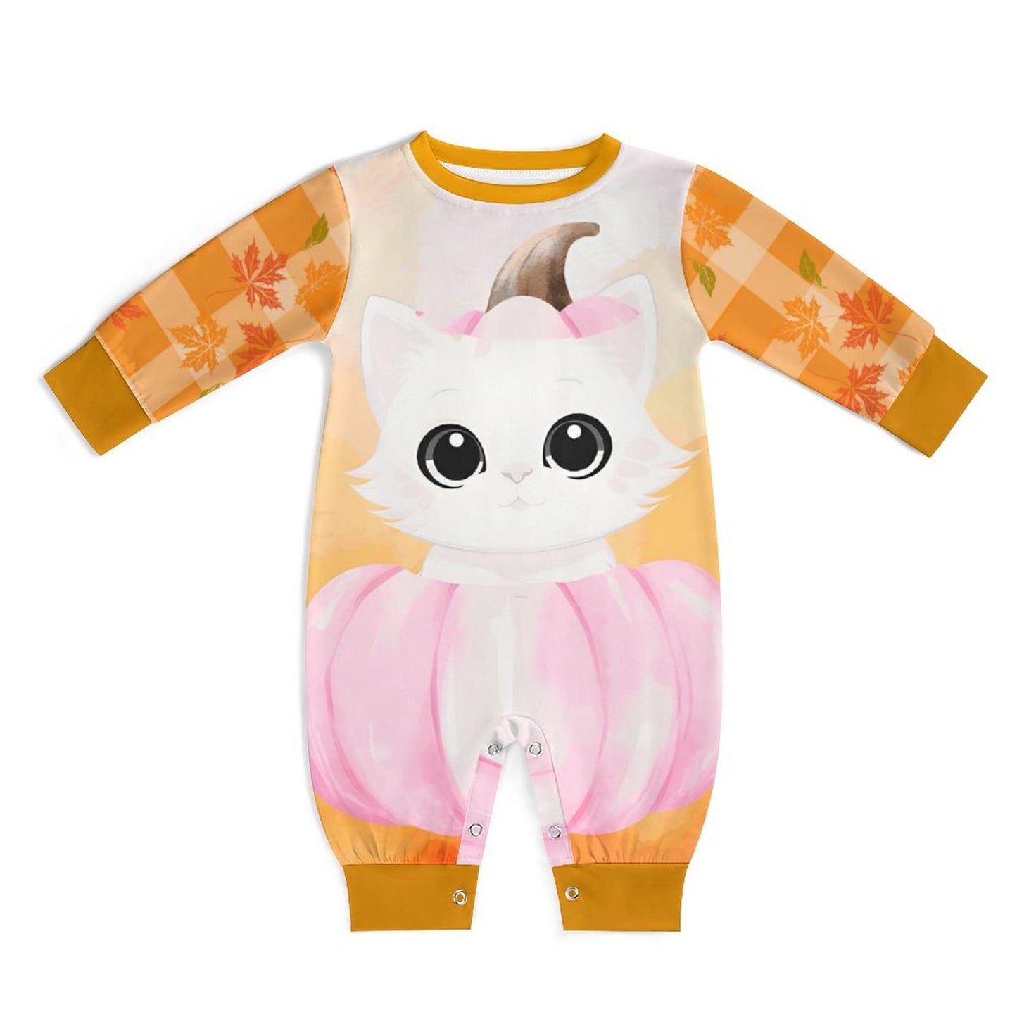 Pumpkitty Baby Romper