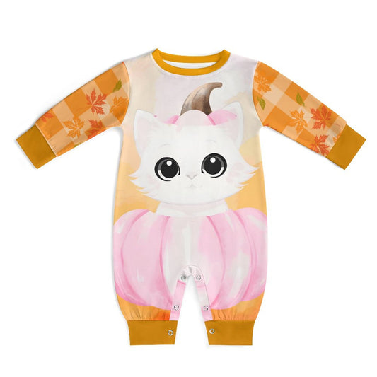 Pumpkitty Baby Romper