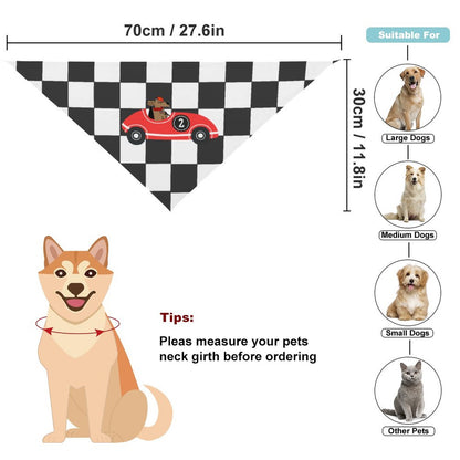 Dog Speed Racer Scarf