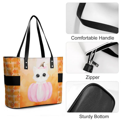 Pumpkitty Tote Bag