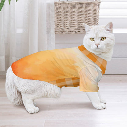 Pumpkitty Pet Shirt