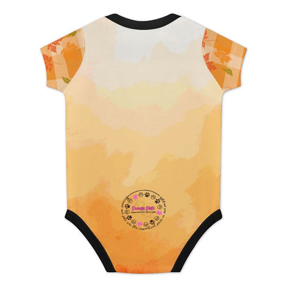 Pumpkitty Short Sleeve Baby Romper