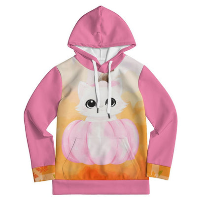 Pumpkitty Children's Lightweight Pullover Hoodie