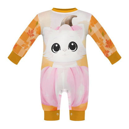 Pumpkitty Baby Romper